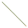 thumbnail image 2 of Primal Gold 14 Karat Yellow Gold with Emerald Gemstone Bracelet, 2 of 2