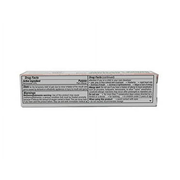 Benzodent Dental Pain Relieving Cream, 1 Ounce - Pack of 3