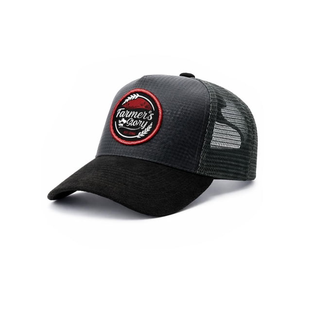 KNITE Gorra Farmer Wheat Negro Trucker Hombre Ajustable Estilo Rancher Original