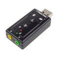 thumbnail image 1 of Opolski Button Control External USB 7.1 Channel 3D Stereo Audio Sound Card for Laptop, 1 of 6
