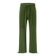 thumbnail image 3 of WILLBEST Pantalones Casuales de Lino para Mujer, Cintura Alta Elástica, con Cordón Ajustable, Holgados, de Pierna Ancha, para Actividades Informales En La Playa. Chica, 3 of 4