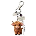thumbnail image 4 of Lekihaqq Highlands Bull Month Keychain Reminder Of Silent Power Daily Strength Gift Keychain Bull Keyring Charm Durable Metal Pendant Motivational Cow Key Chain For Men Women Friend Family Work Office, 4 of 8