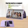 thumbnail image 3 of For Samsung Galaxy S20 Ultra Zipper Card Bag Back Cover Phone Case, 3 of 5
