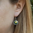 thumbnail image 3 of Electric Eel In Light bulb With Electricity Novelty Dangling Drop Charm Earrings, 3 of 4