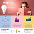 thumbnail image 3 of Foco Led Philips Filamento A19 E27 Luz Fría 5000K, 3 of 3