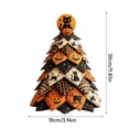 thumbnail image 3 of DIY Halloween Quilt Kit, 3D Fabric Tree Sewing Craft, Fall Home Decor | Halloween Fabric, Quilt Kit, 3D Padded Design, DIY Sewing Craft, Seasonal Home Decor(G,without light), 3 of 9