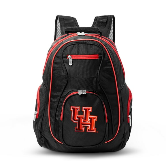 MOJO Black Houston Cougars Trim Color Laptop Backpack