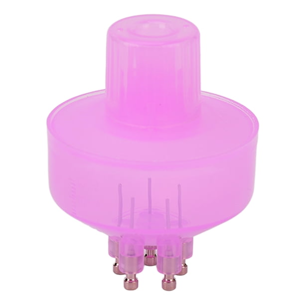 Peine aplicador para el cuero cabelludo, masaje para tratamiento del cabello, aleación, medicina portátil, peine vacío para el cuero cabelludo para mujeres, color rosa