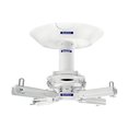 thumbnail image 1 of Soporte Para proyector de techo QualGear adaptador de techo 3' 1.5' blanco, 1 of 3