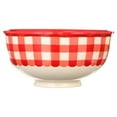 thumbnail image 4 of The Pioneer Woman Red Gingham Ceramic Bowl, 4 of 7