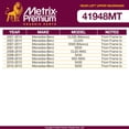 thumbnail image 2 of Metrix Premium Chassis Parts - Rear Left Upper Rearward Control Arm Fits 07-13 Mercedes-Benz CL500 (Mexico), 07-14 CL550, 07-11 S500, 07-13 S550, 08-10 CL63 AMG, Replacement RK641957, Made in Europe, 2 of 7