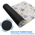 thumbnail image 6 of Long Mouse Pads for Desk,Princess Unicorn Pattern Desk Mats on Top Of Desks, Desk Mouse Pad Extra Large with 3mm Non-Slip Base and Stitched Edge for Gaming,Office,Work,Home 47.3"x23.6", 6 of 6