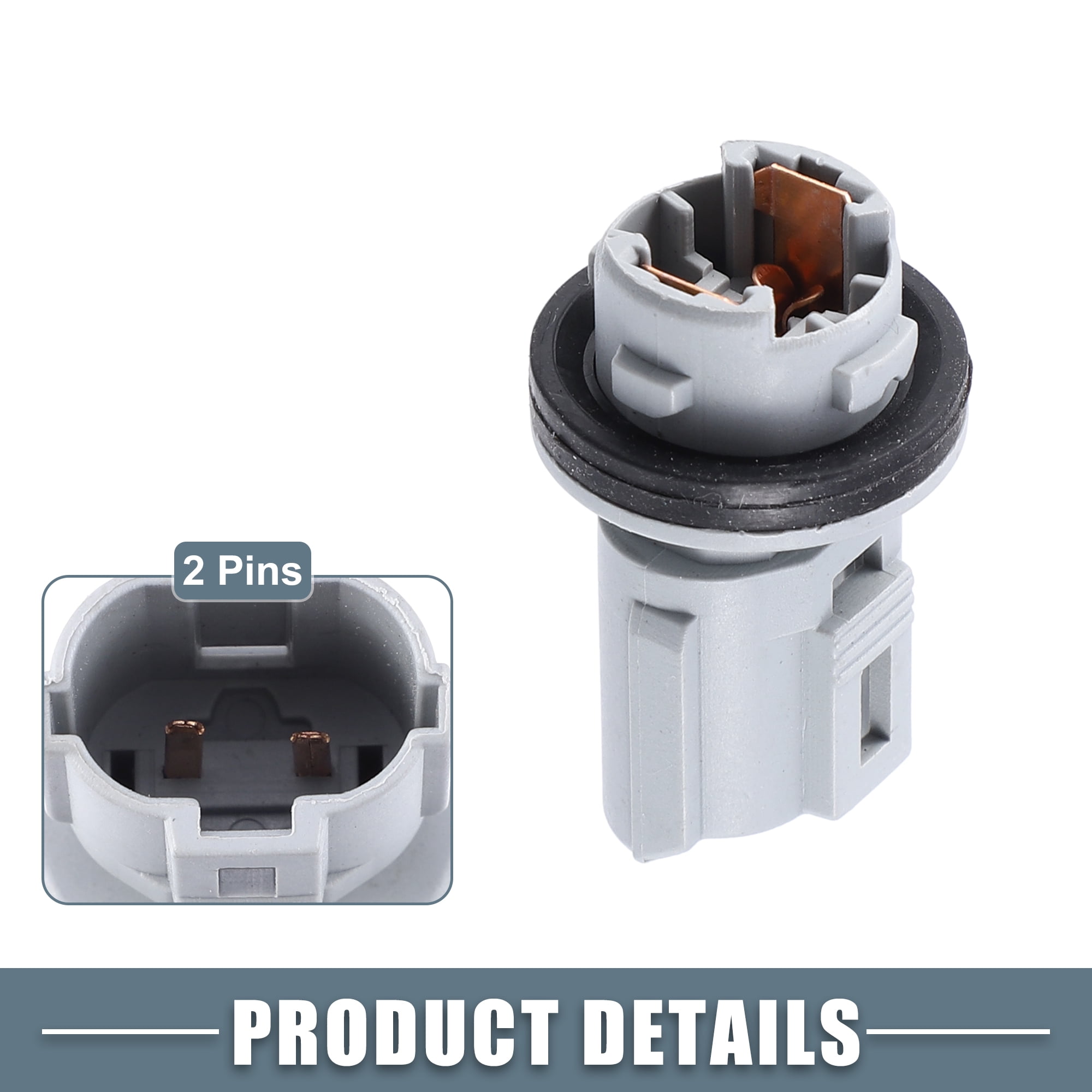 Unique Bargains Turn Signal Light Bulb Holder 92340-5H000 for Hyundai Gray