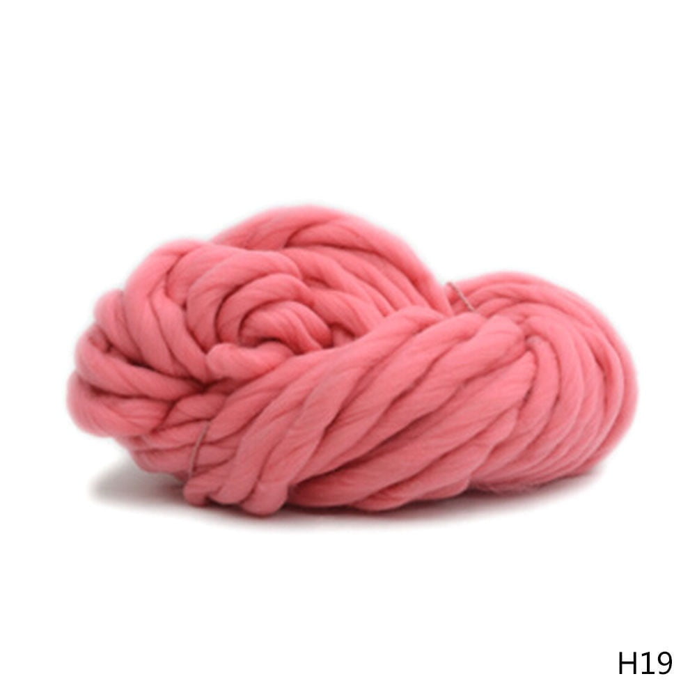 New Chunky Wool Yarn Super Soft Bulky Arm Knitting Wool Roving Crocheting DIY Walmart