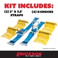 thumbnail image 2 of Kit de amarre para cuñas de ruedas Erickson 09160 para vehículos todo terreno y UTV, 2 of 8