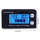 thumbnail image 4 of Indicador capacidad la batería DC 8-100V LCD Medidor voltaje digital (temperatura alarma) Azul, 4 of 5
