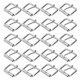 thumbnail image 3 of 20 unids hebillas de cinturón brillante color brillante superficie resistente durable fadeless amplia aplicación metal buckle4mm, 3 of 8