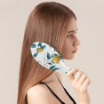 thumbnail image 3 of Retro Lemon & Bees Hair Brush - Smoothing Brush with Flexible Bristles for Women & Kids, Tames Frizz & Prevents Breakage, 3 of 5
