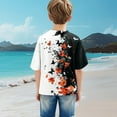 thumbnail image 6 of Virmaxy (3-14Years) Boys Girls Fashion Cute Printed Shirt Kids Baby Casual Short Sleeve Cotton Tops Summer Loose Casual Trendy Pullover Shirt Multicolor-4 5 Years, 6 of 9