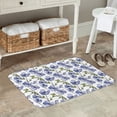 thumbnail image 5 of Kdxio Blue Flax Flowers,16" x 24", Non-Slip Front Door Mats,Outdoor Welcome Mat Washable, 5 of 9