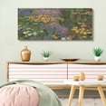 thumbnail image 2 of Stupell Industries Vibrant Traditional Painting Water Lilies Detail Monet Canvas Wall Art by Claude Monet, 2 of 6