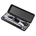 thumbnail image 1 of TFixol LED Illuminated Stainless Steel Handheld Otoscope with Interchangeable Eye Diagnostic Head and Replaceable Ear Tips, Silver & Black (Batteries Not Included), 1 of 6