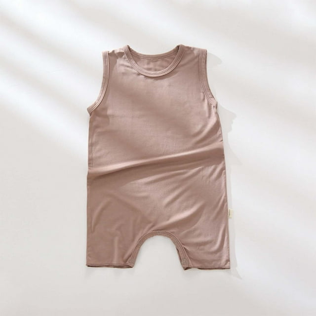 LSLJS Baby Été Baby Garçon et Girl Jumpsuit Coton Baby Rompers