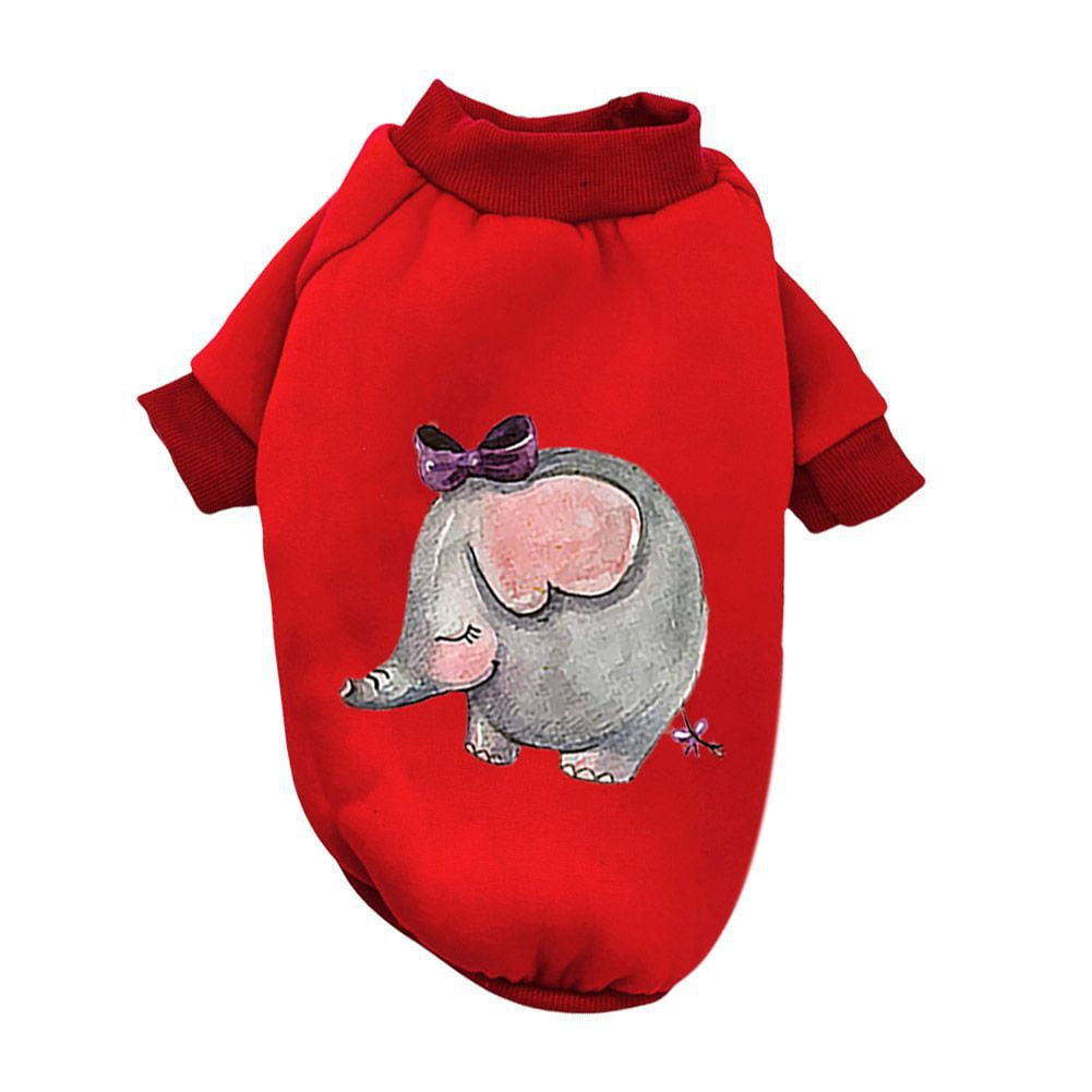 Promotion Clearance Dog Clothes Autumn And Winter Plus Velvet Sweater