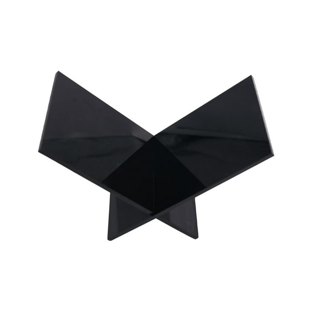 Soporte de acrílico para libros, soporte pequeño y ligero para libros de mano libre, soportes para fotos, libros de música, accesorios para amantes de Negro Macarena Titular de libro de acrílico