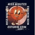 thumbnail image 2 of Men's Marvel Loki Miss Minutes Glitch  Graphic Tee Navy Blue X Large, 2 of 5