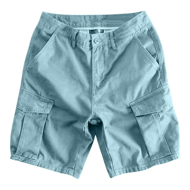 Mgmyaa Mens Tactical Shorts Hiking Fishing Breathable Wild Cargo Shorts with Multi Pockets