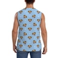 thumbnail image 4 of Kdxio Terrier Débardeur Homme Musculation Gym Chemises Décontractées Sans Manches-Grand, 4 of 7