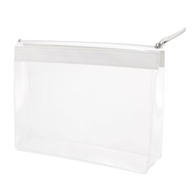 unbranded 1Ud Bolsa Cosmética Transparente Para Almacenamiento Con Impermeable Y Cierre Práctico