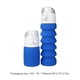 thumbnail image 4 of Botella plegable de 500 ML, ligera, a prueba de fugas, para viajes, Camping, senderismo, elementos esenciales, 4 of 4