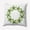 Green, variant on Simply Daisy Teal Colored Starfish Wreath Soft Spun Polyester Indoor/Outdoor Throw Pillow, 16" x 16"