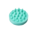thumbnail image 2 of Cepillo de masaje de silicona de mano Masajeador Cepillo de masaje de cuerpo de cuero cabelludo de cabello de plástico 2 Piezas kenally HA5063-04B×2, 2 of 3