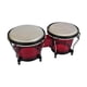 thumbnail image 5 of Juego de batería Bongo de percusión, bongó de 6'' y 7'', afinable, hecho a mano, portátil, música Rojo, 5 of 9