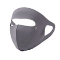 thumbnail image 4 of HuangHuanChen UV Face Cover UPF 51+ Women Summer Breathable Face Covering Eye Protection Sunscreen Mask Sports Face Cover For Hiking Running Cycling & Outdoor Sports Grey One Size, 4 of 5