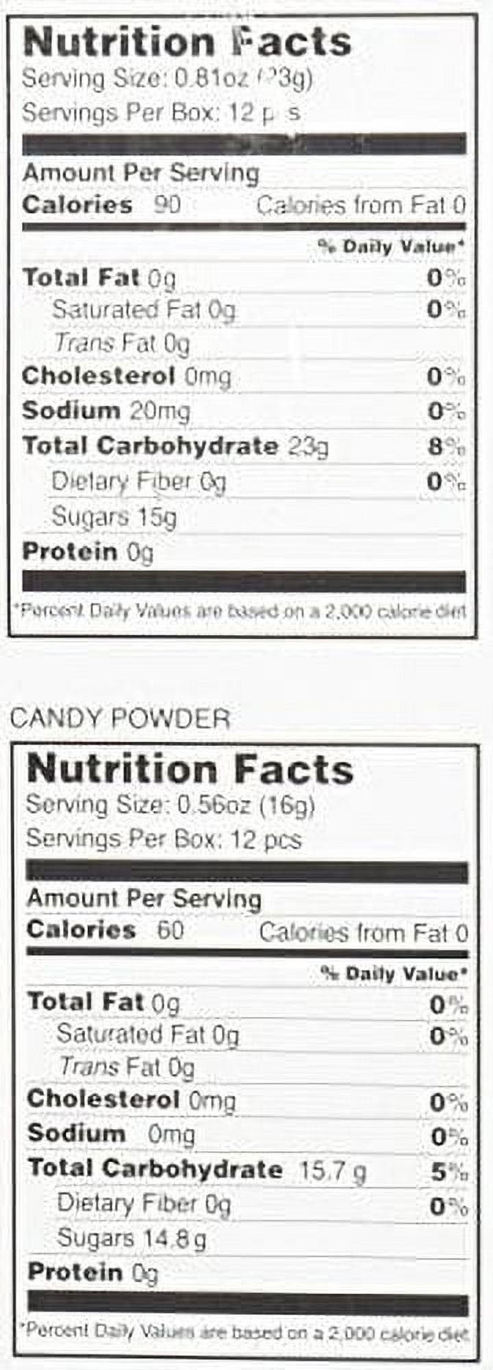 Kidsmania Sour Flush Candy 12 Count