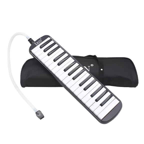QAYOZ 32 Keys Melodica Piano Keyboard Style Musical Instrument Harmonica Mouth