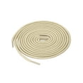 thumbnail image 1 of INSPIRE CHIC Unisex Thick Solid Color Round Shoelaces for Leather Boots Beige 140 cm/55", 1 of 4