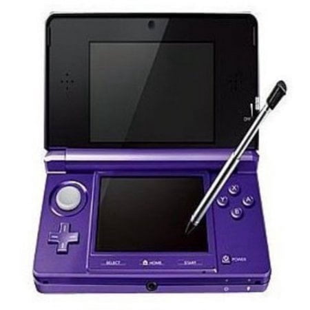 Restored Nintendo 3DS Console Midnight Purple (Refurbished)