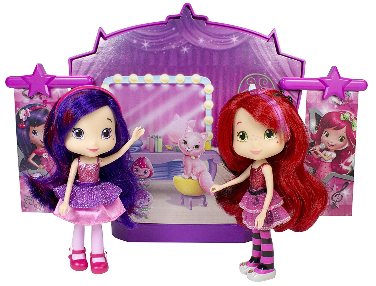 strawberry shortcake sweet beats stage playset with 2