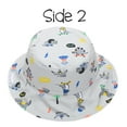 thumbnail image 3 of Flapjacks - Kids Patterned Sun Hat - Dino - X-Small, 3 of 5
