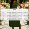 thumbnail image 2 of YuXingFu Cotton Dresses Casual Summer Maxi Crew Neck Plus Size Womens Dress Sleeveless Solid Color Slim Fit Long Casual Summer Green S, 2 of 5