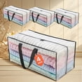 thumbnail image 1 of CNKOO 4/6 Sacs Tissés Transparents Montés Systèmes de Garde-Robe, 1 of 5