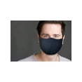 thumbnail image 7 of Unisex Solid Washable Reusable Cloth Face Mask, 1 Pack Dark Blue, 7 of 7