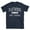 Navy, variant on Flatwoods West Virginia Classic Established Men's Cotton T-Shirt