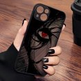 thumbnail image 3 of Funda de teléfono de Anime Akatsukis Itachis para iPhone 15 14 13 12 11 Mini Pro Max X XR 7 8 Plus n-narutos, funda trasera transparente mate, 3 of 5