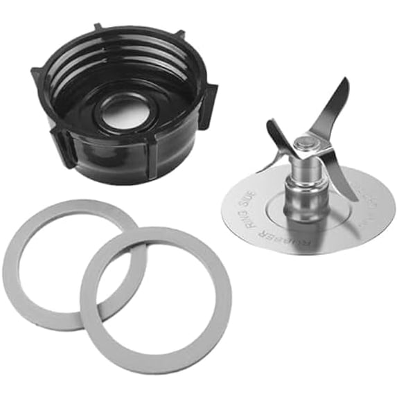 GXJZY2676 2.75" Blender Replacement Kit: 4961 Ice Blade, 4902 Jar Base Bottom Cap and 2 Rubber Sealing Gaskets Compatible with Osterizer Blenders